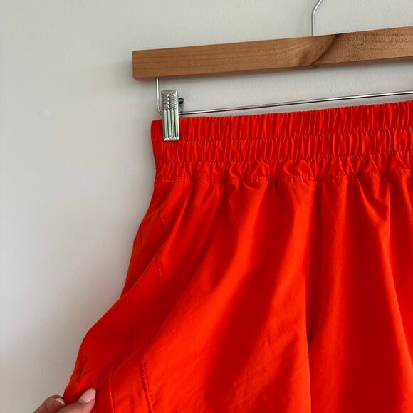 Lululemon Track That High-Rise Lined Short 5" Solar Orange - Picture 7 of 9